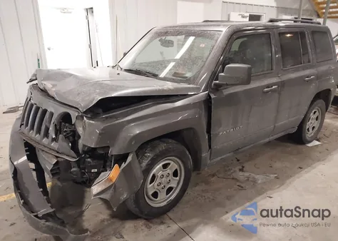 2017 Jeep Patriot Sport Fwd from USA, damaged, VIN 1C4NJPBA0HD134724